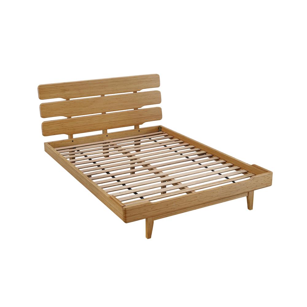 Currant Eastern King Platform Bed, Caramelized. Picture 6