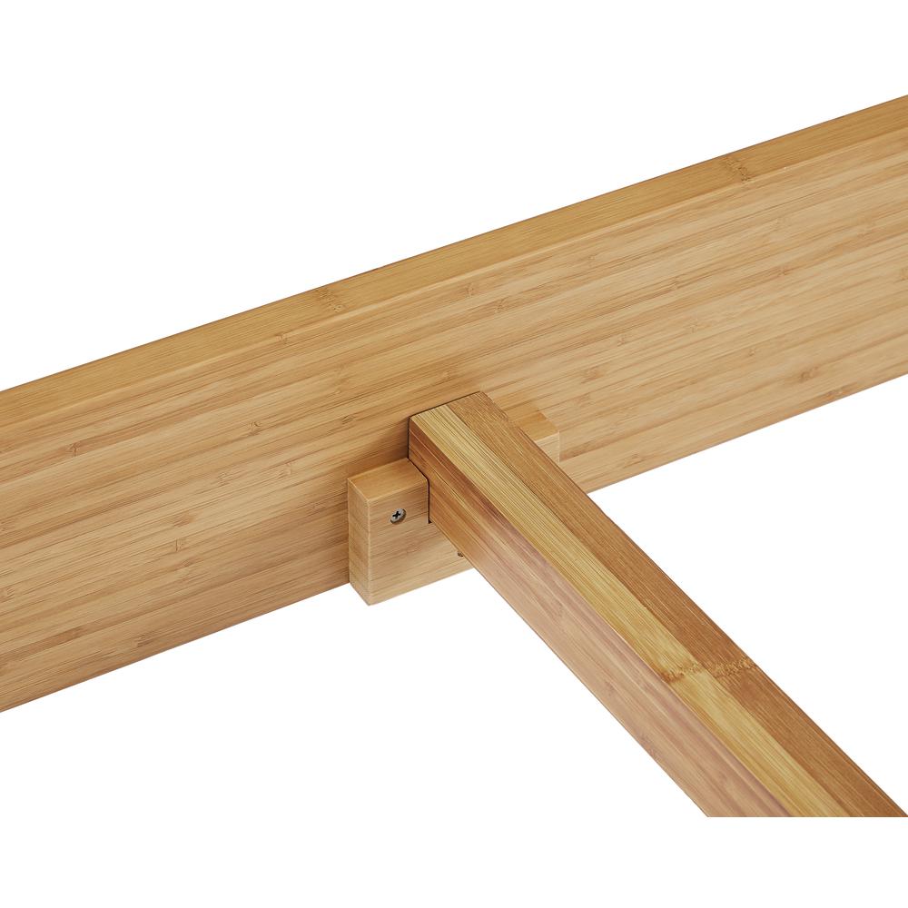 Ria Queen Platform Bed, Caramelized. Picture 4