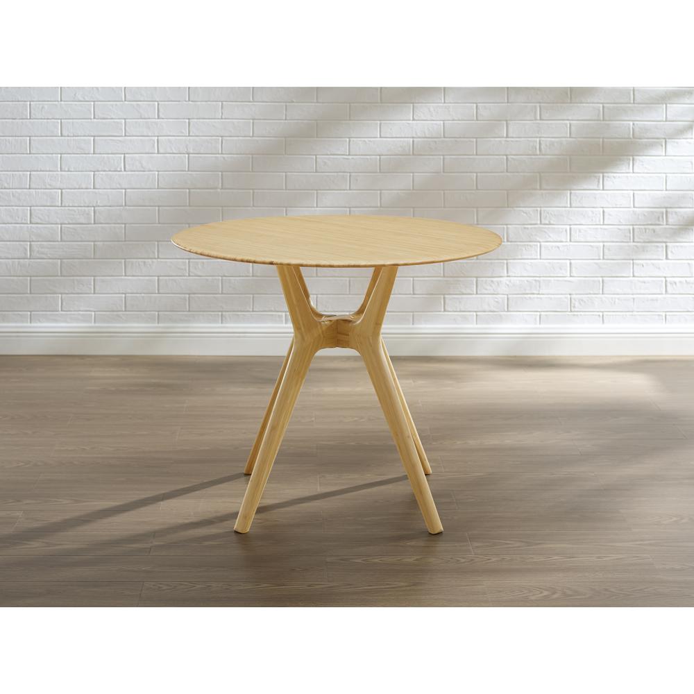 Sitka 36" Round Dining Table, Wheat. Picture 6