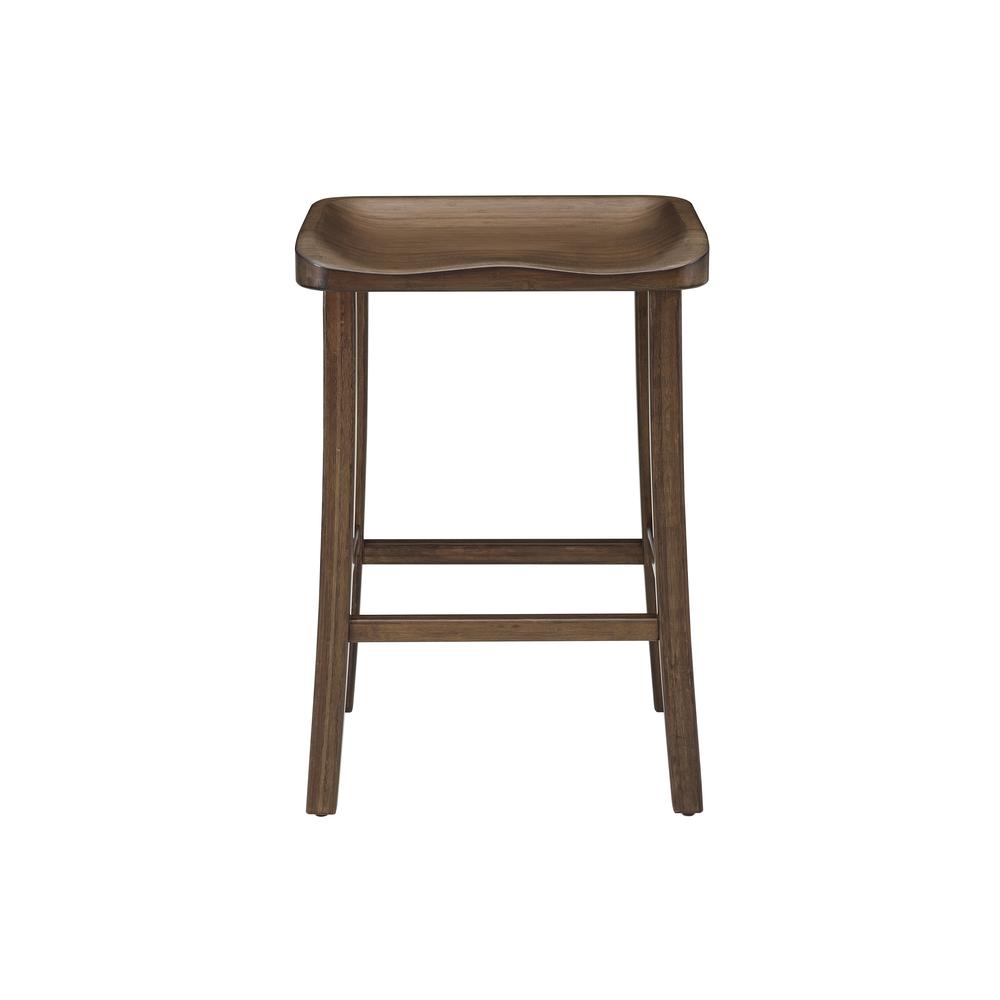 Tulip Bar Height Stool, Black Walnut, (Set of 2). Picture 8