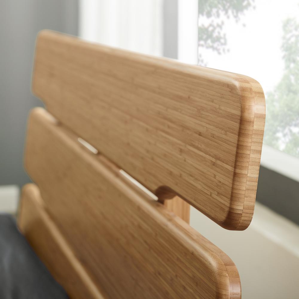 Currant Queen Platform Bed, Caramelized. Picture 7