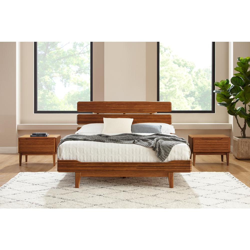 Currant Queen Platform Bed, Amber. Picture 7