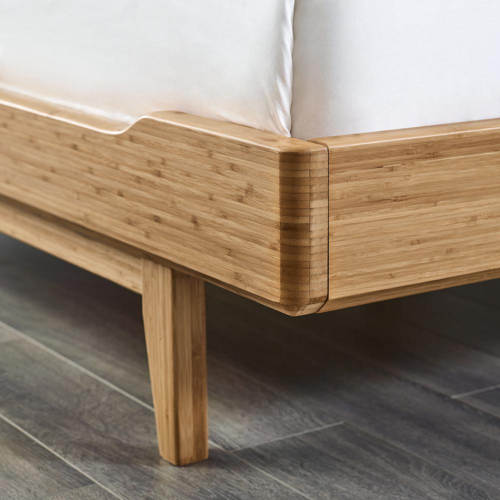 Currant Queen Platform Bed, Caramelized. Picture 8