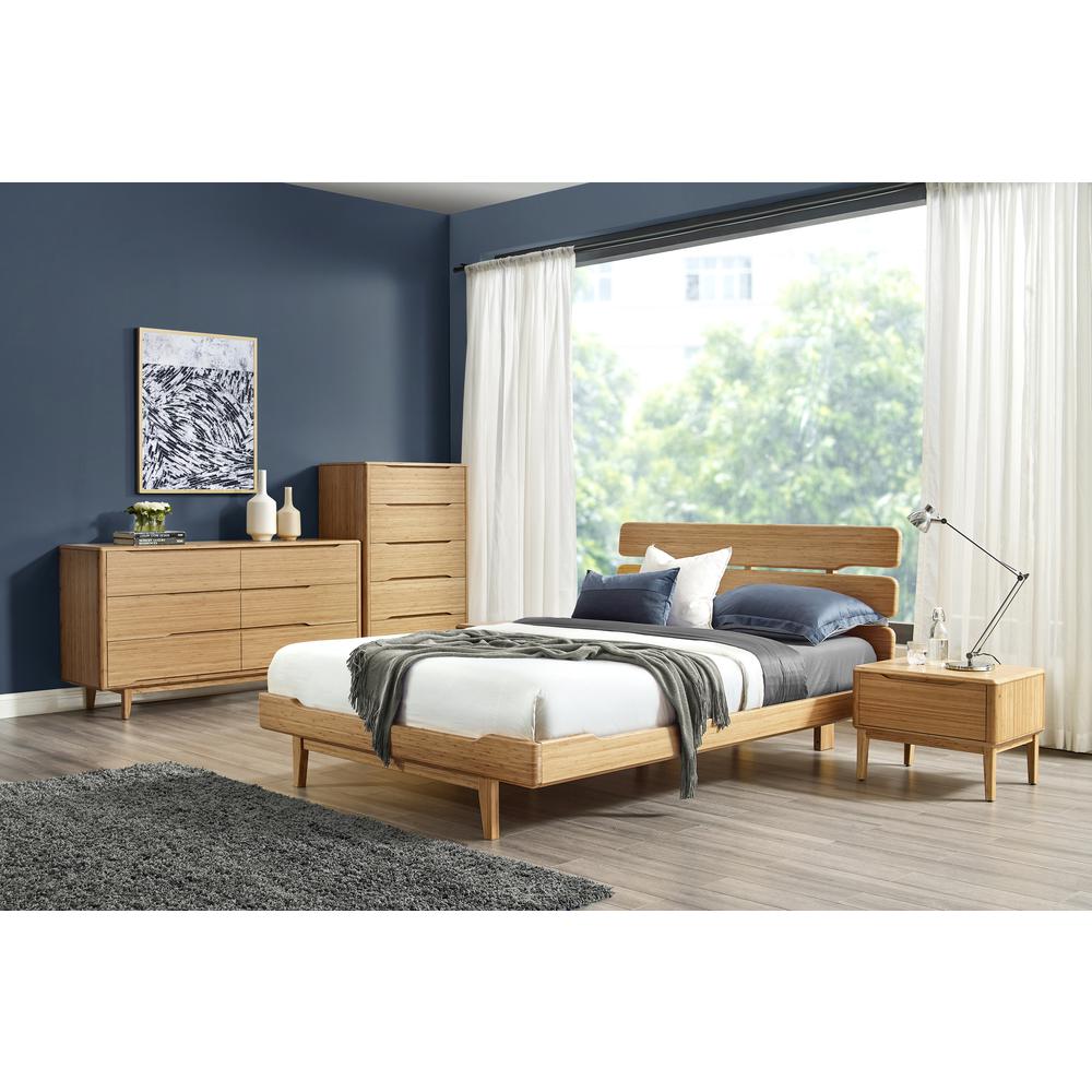 Currant Six Drawer Double Dresser, Caramelized. Picture 3