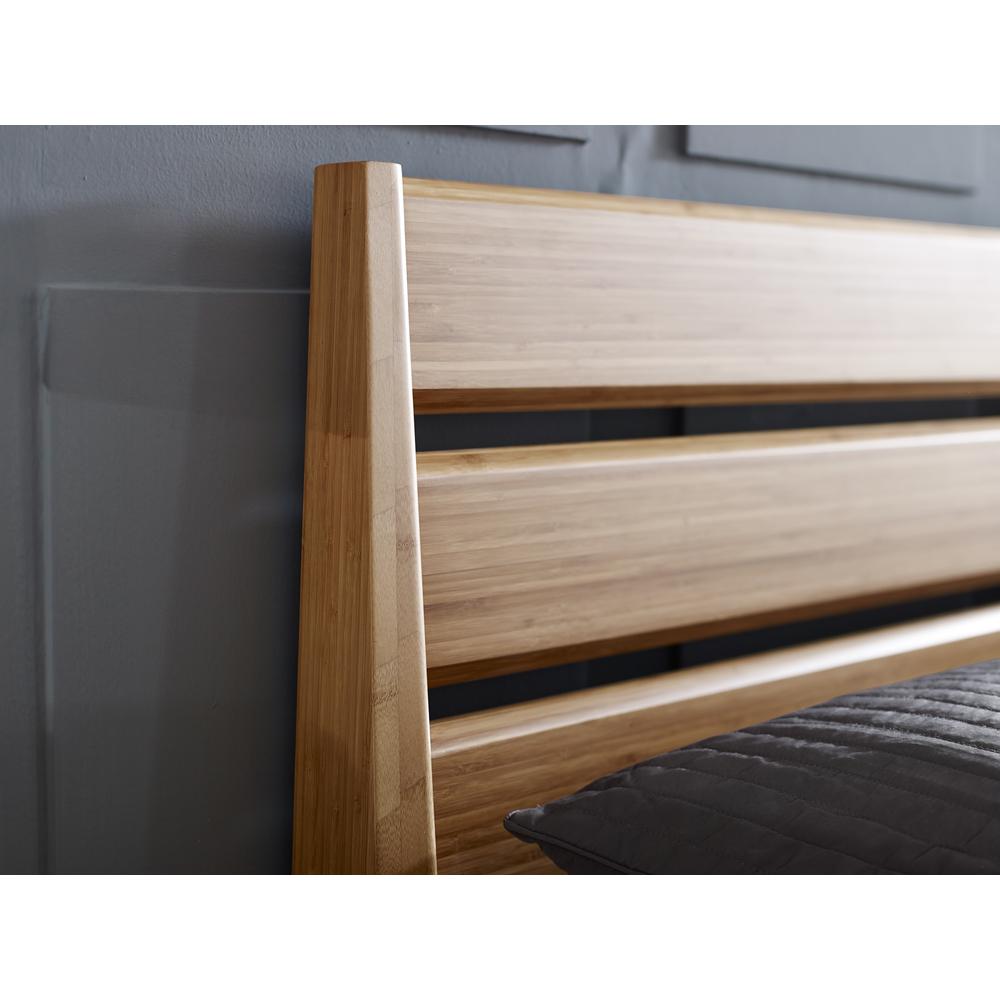 Sienna Eastern King Platform Bed, Caramelized. Picture 5