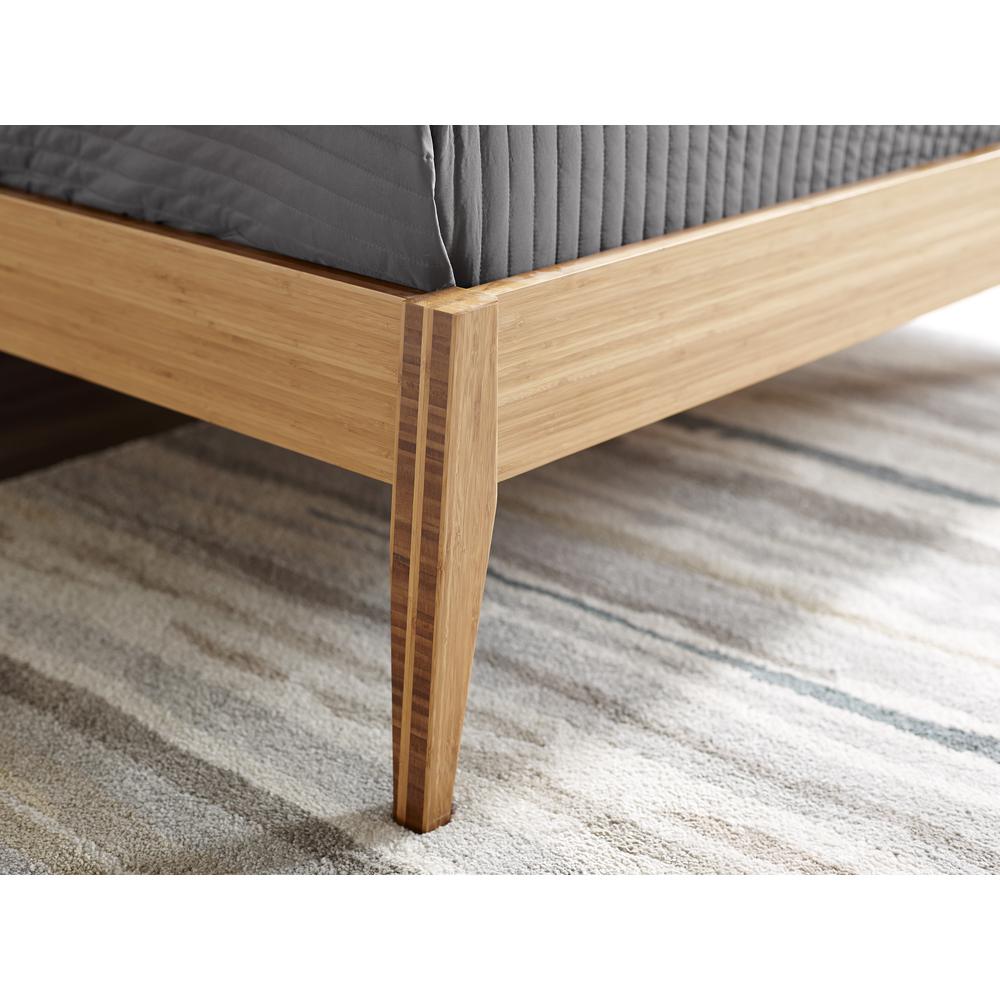 Sienna Eastern King Platform Bed, Caramelized. Picture 6