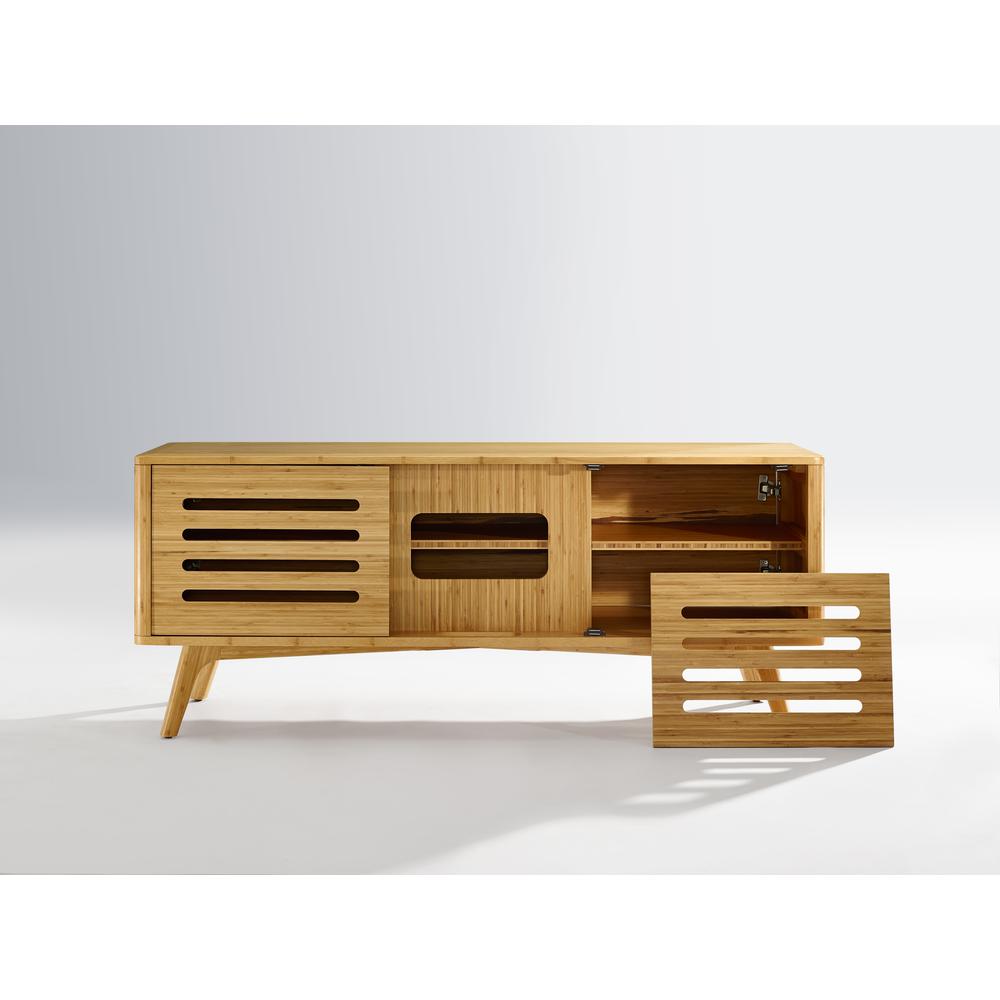 Azara Media Cabinet, Caramelized. Picture 11