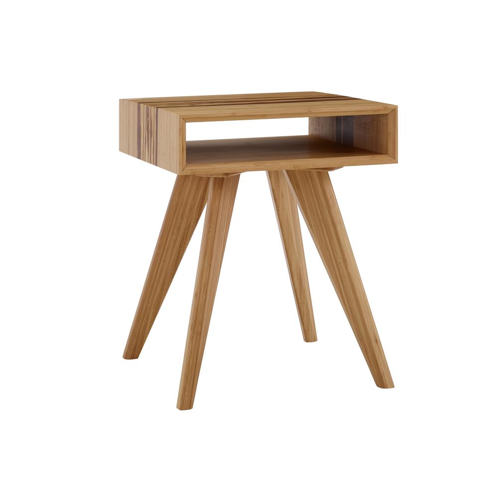Azara End Table, Caramelized. Picture 1