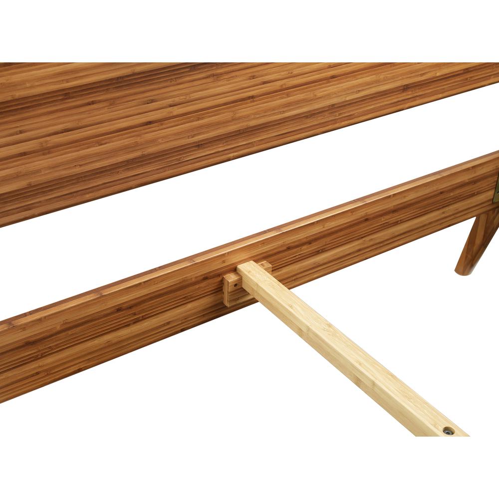 Ventura Queen Platform Bed, Amber. Picture 10