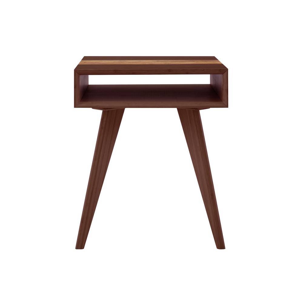Azara Tiger End Table, Sable. Picture 2