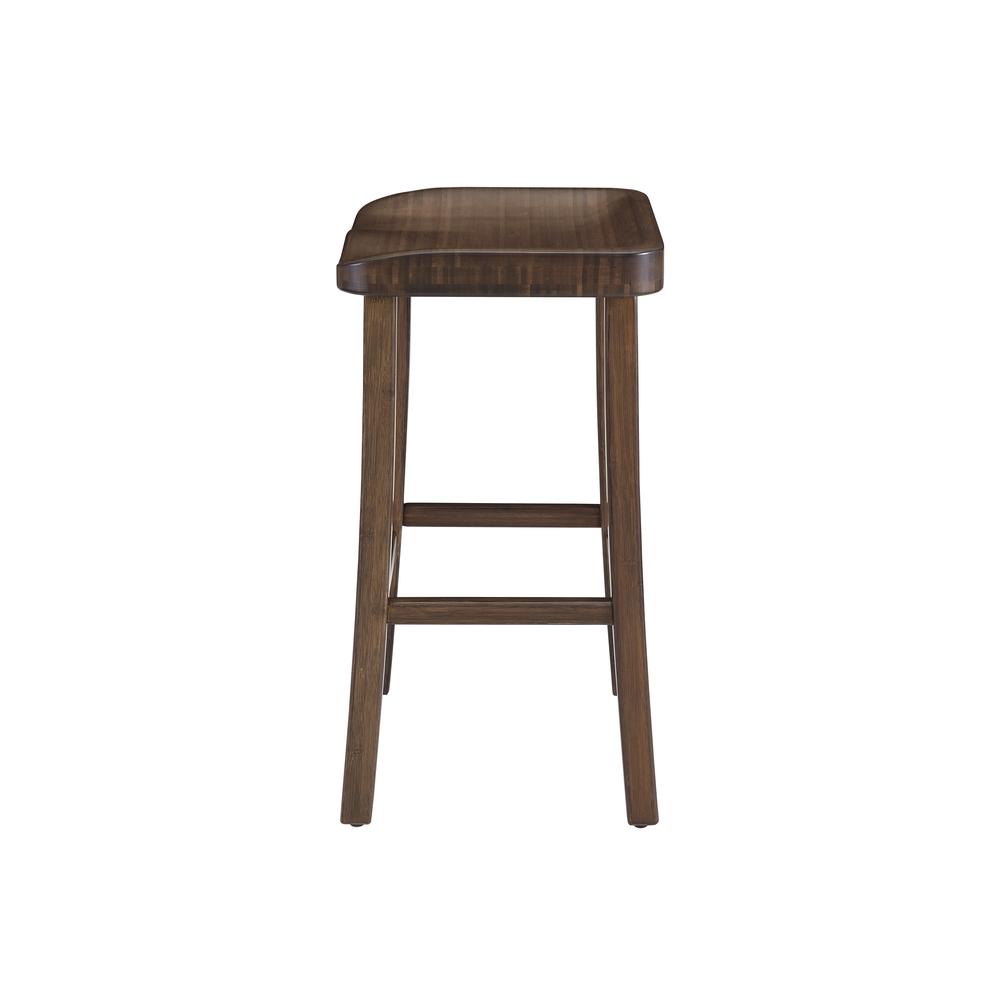 Tulip Bar Height Stool, Black Walnut, (Set of 2). Picture 12