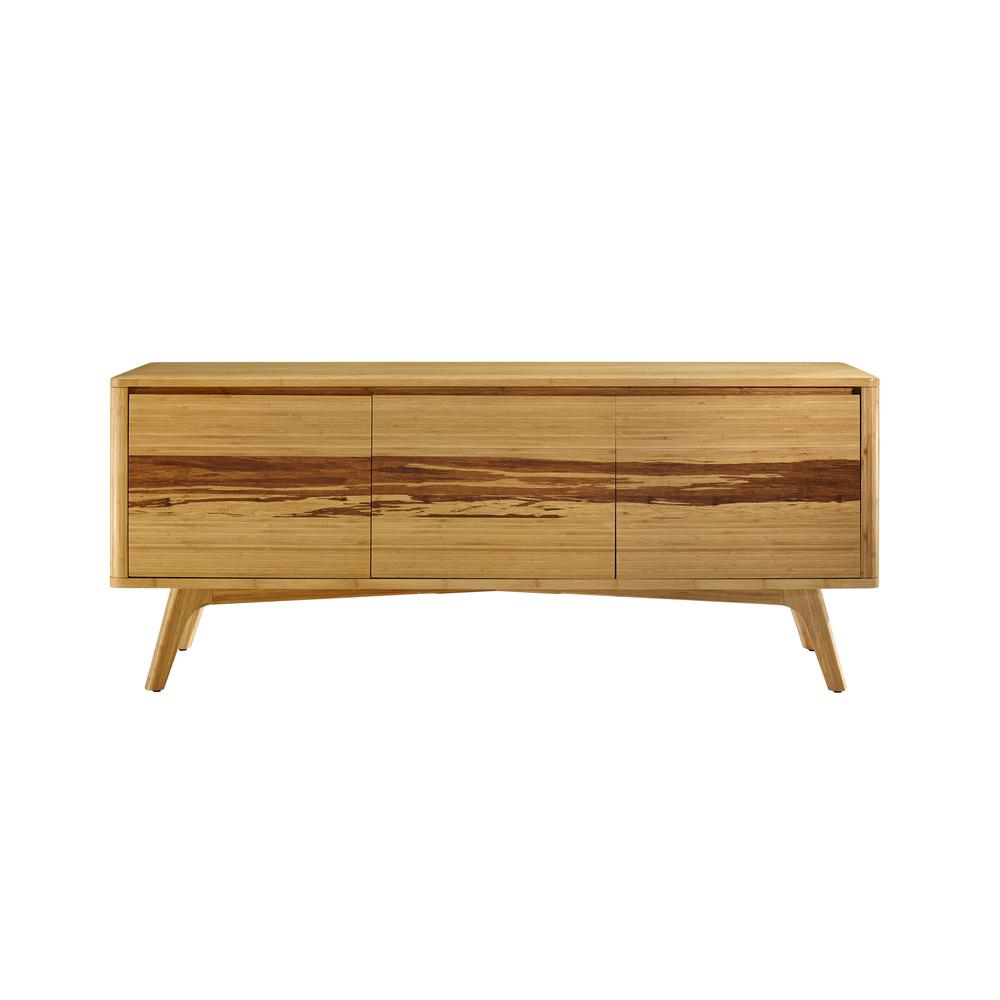 Azara Media Cabinet, Caramelized. Picture 2