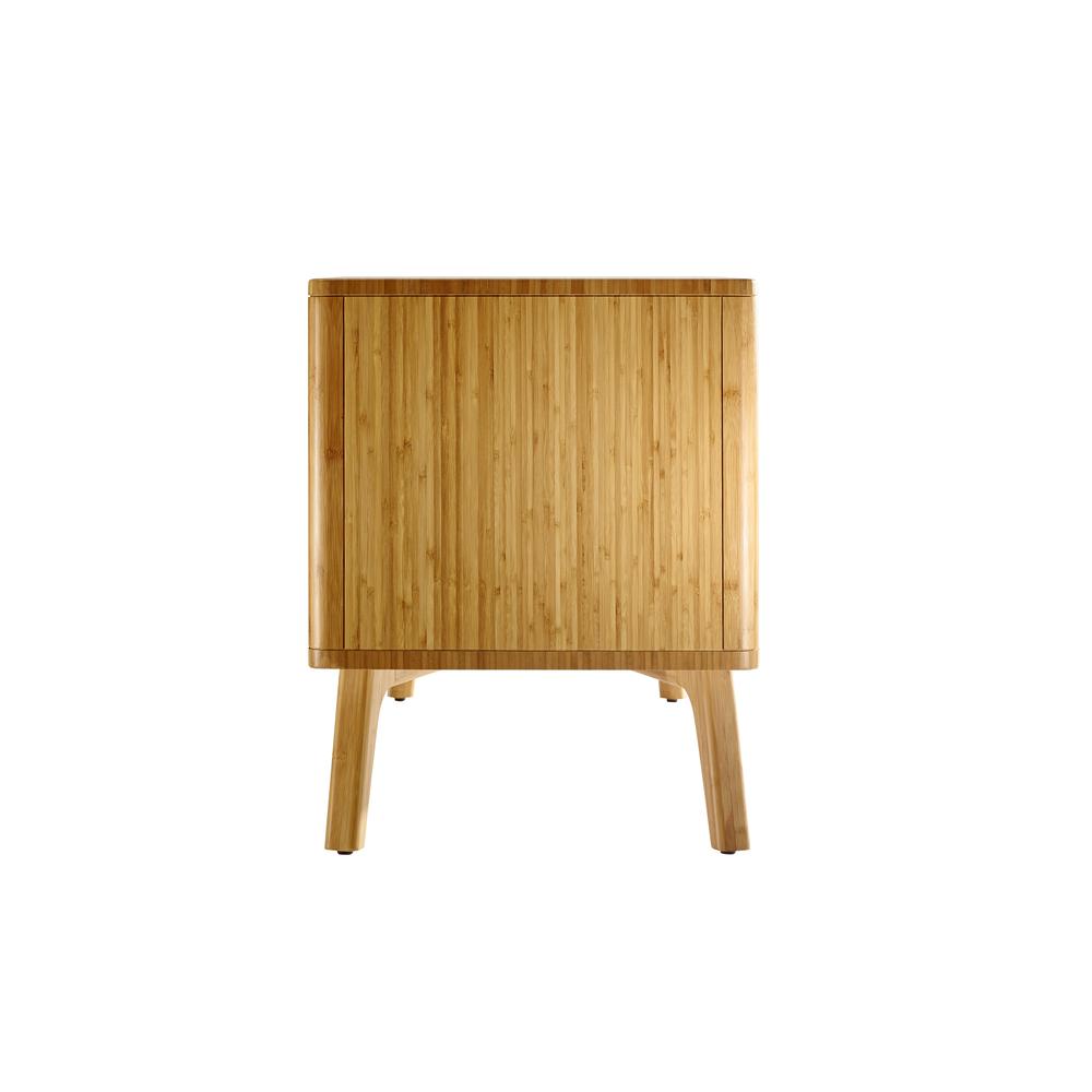 Azara Media Cabinet, Caramelized. Picture 13