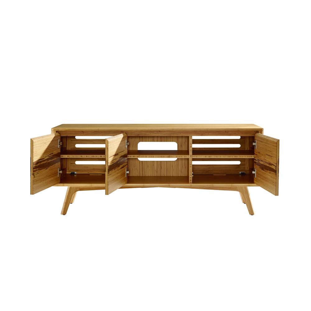 Azara Media Cabinet, Caramelized. Picture 14