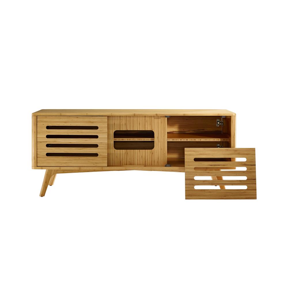 Azara Media Cabinet, Caramelized. Picture 12