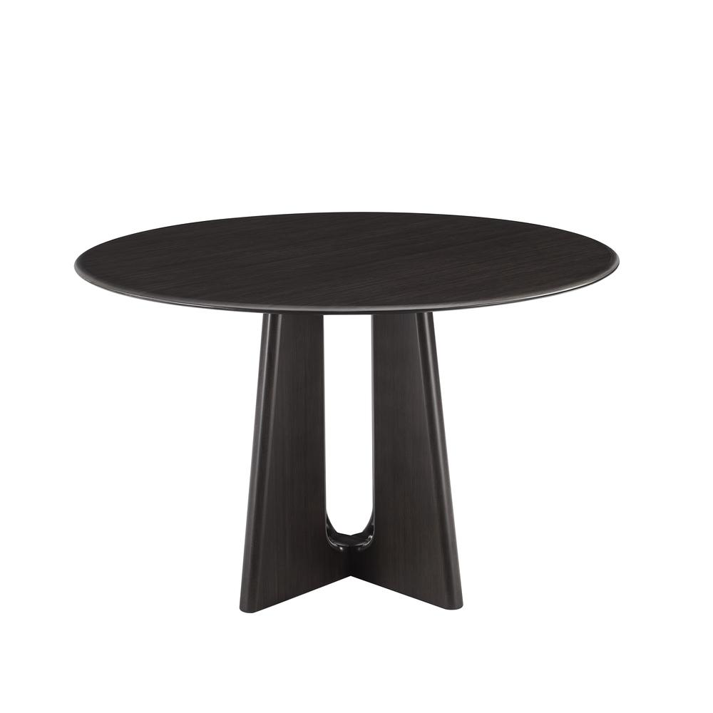 Luna 48” Round Table, Caviar. Picture 3