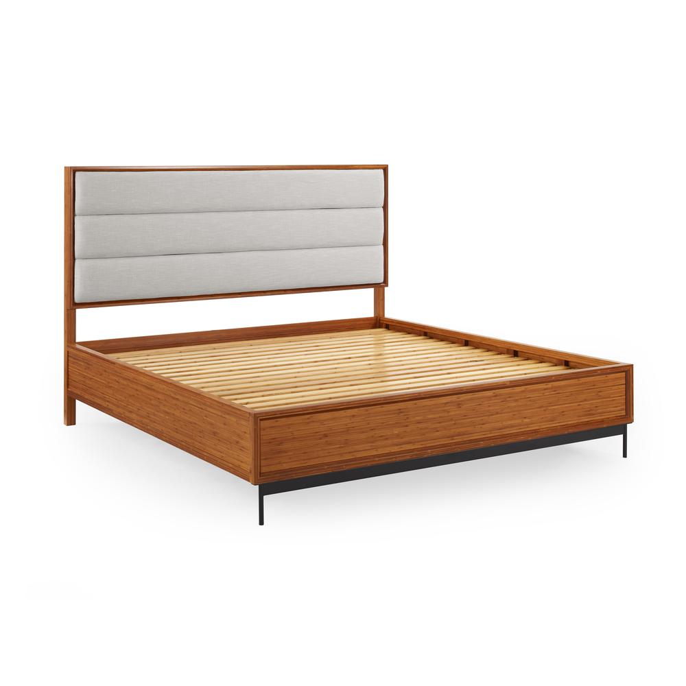 Taylor Queen Bed, Amber. Picture 3