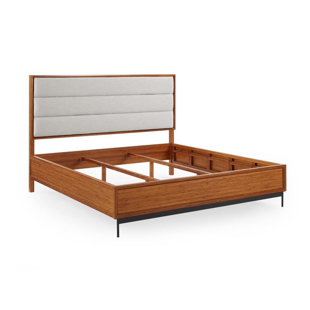 Taylor Queen Bed, Amber. Picture 4
