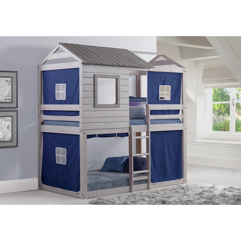 Deer Blind Bunk Loft W/Blue Tent. Picture 3
