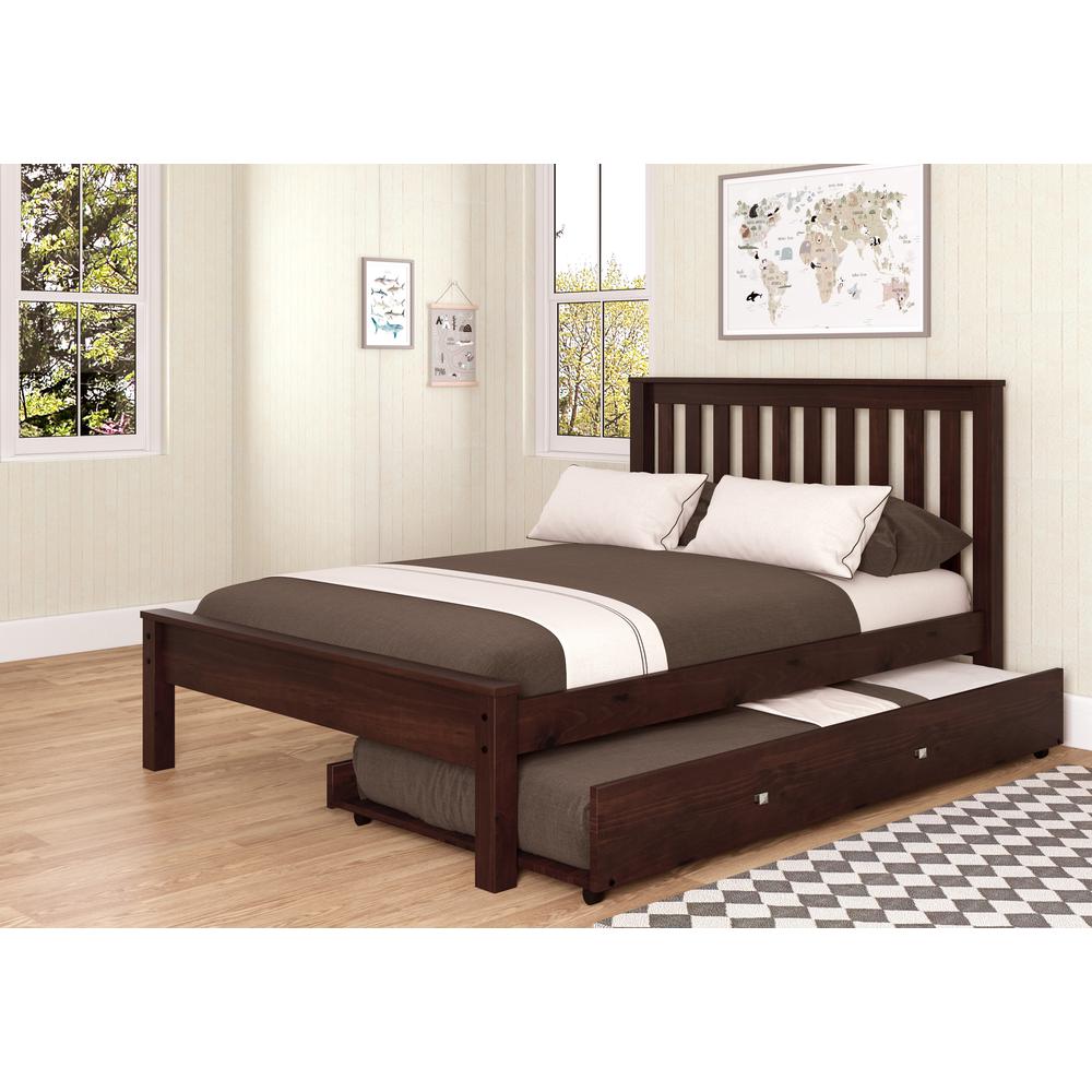 Full Contempo Bed W/Twin Trundle Bed. Picture 2