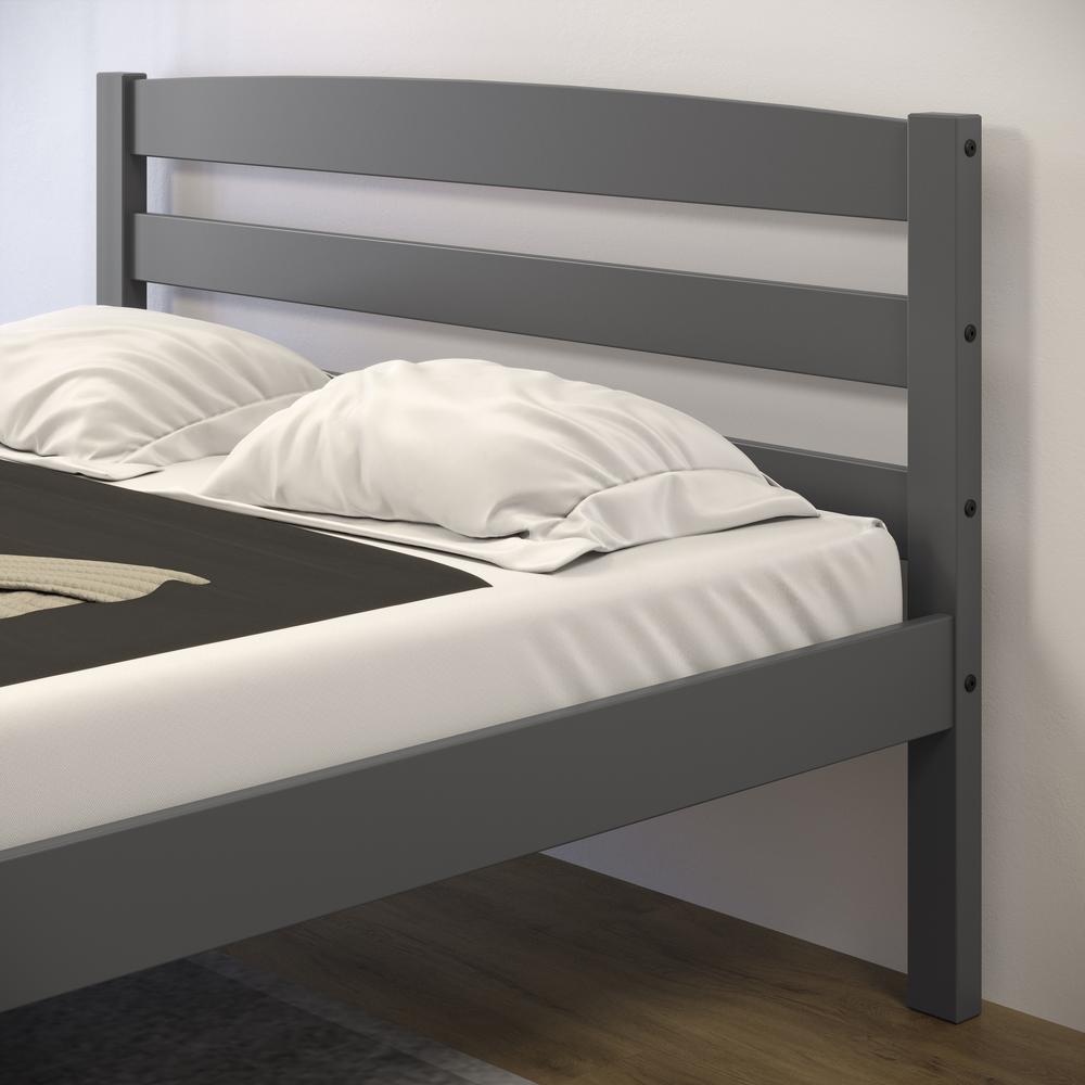 FULL ECONO BED DARK GREY. Picture 4