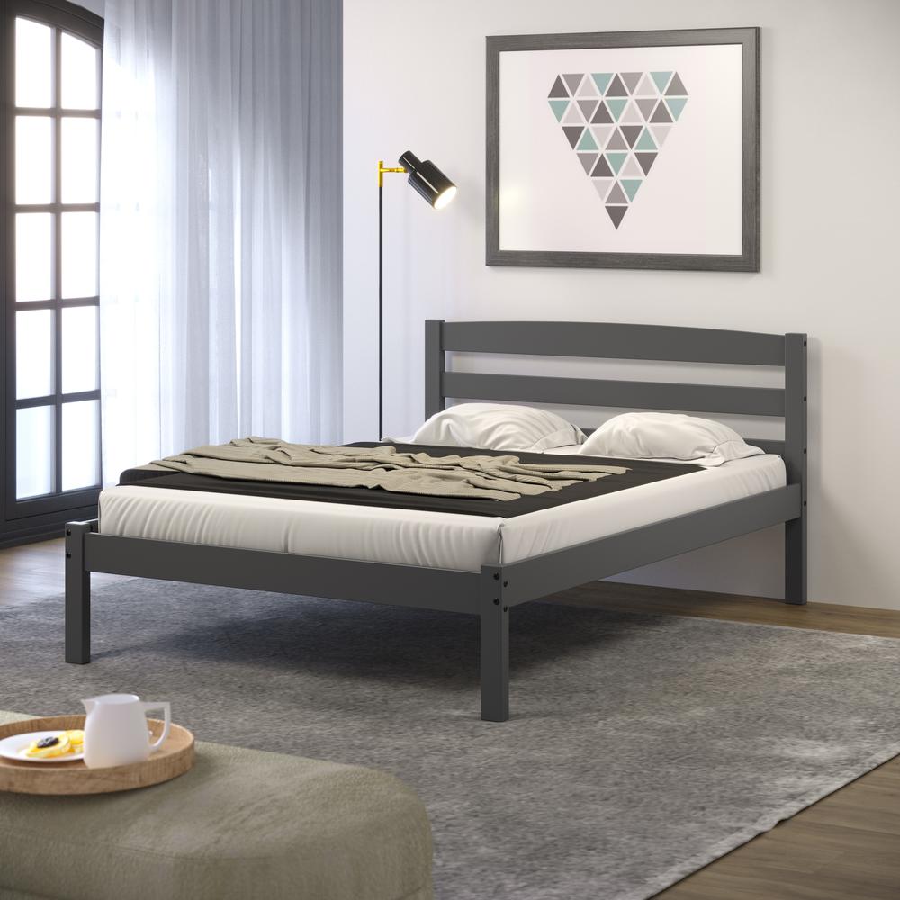 FULL ECONO BED DARK GREY. Picture 5