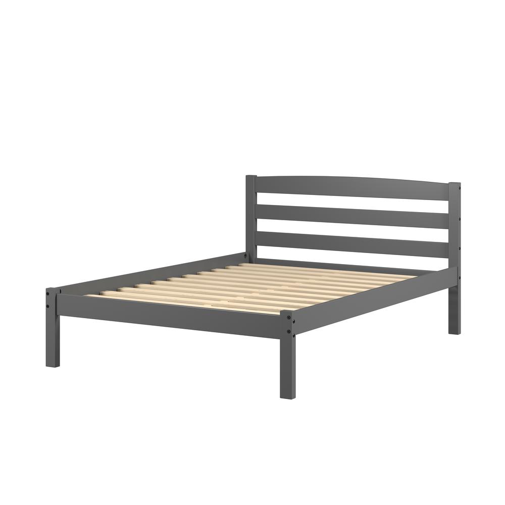 FULL ECONO BED DARK GREY. Picture 1