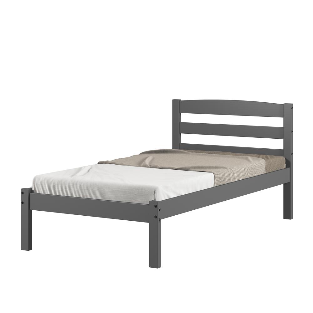 TWIN ECONO BED DARK GREY. Picture 7