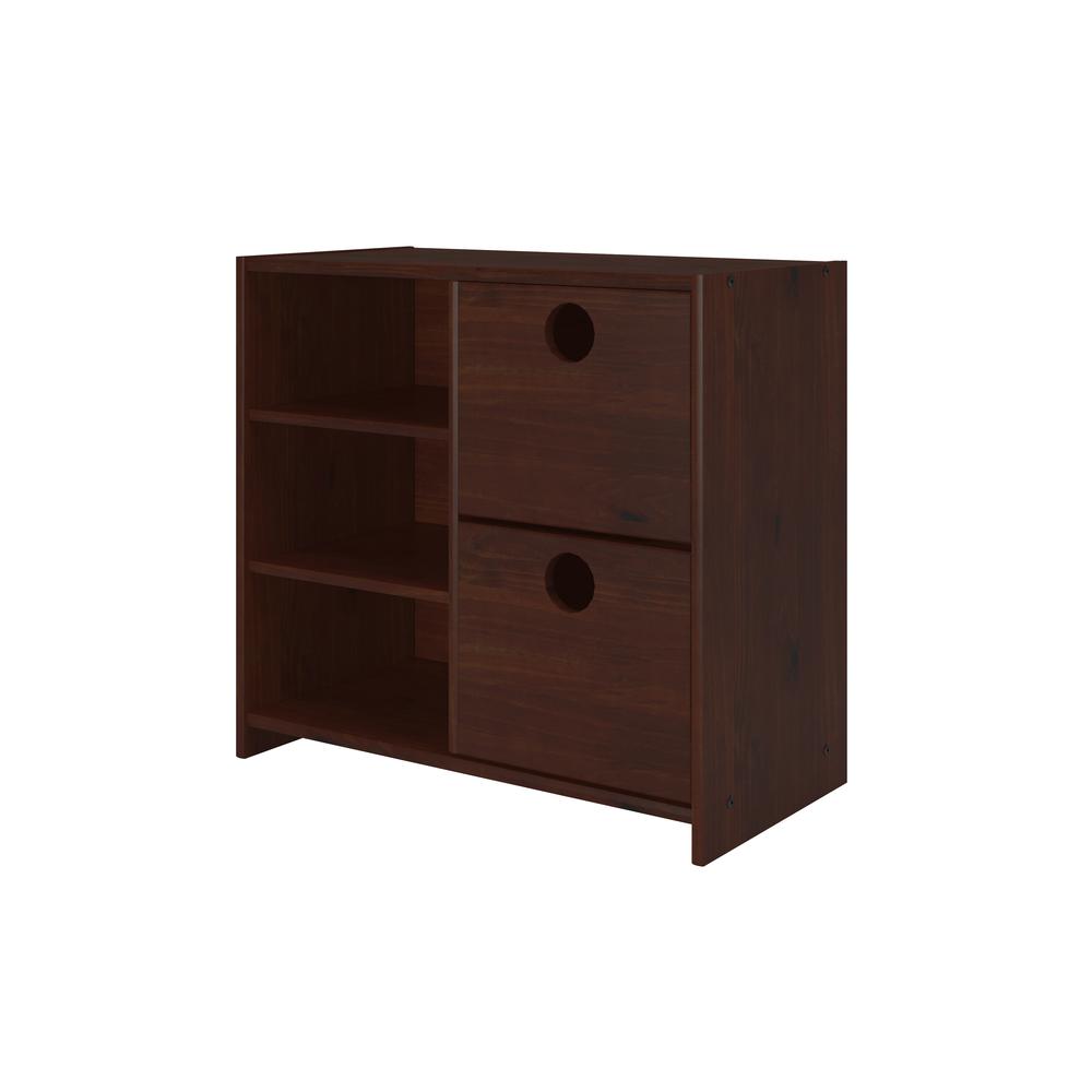Circles 2 Drawer Chest/Shelves (Rta). Picture 2