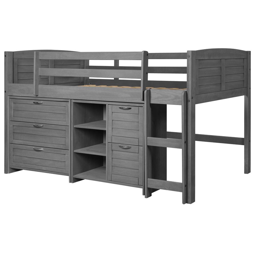 Twin Louver Modular Low Loft-Combo A. Picture 1