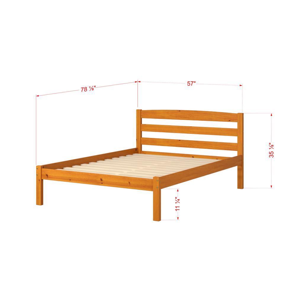 Full Econo Bed Honey. Picture 5