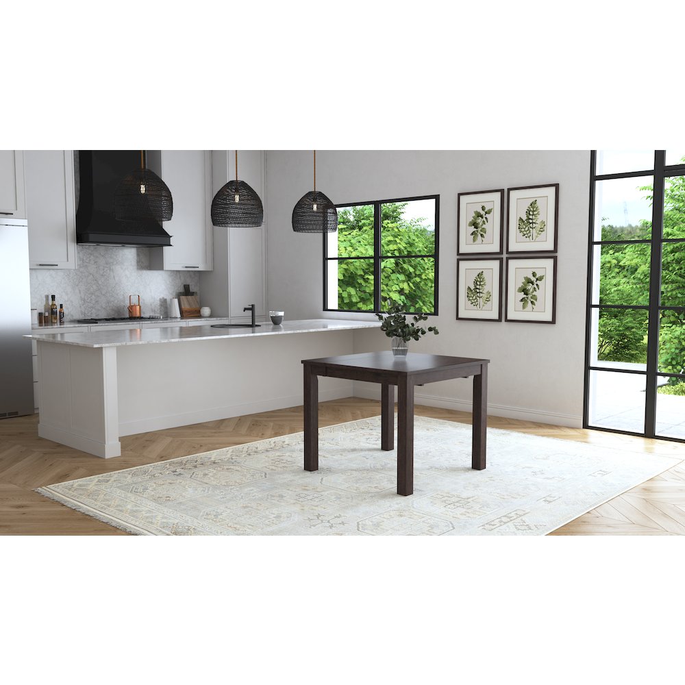 Mariposa 36"-54" Dinette Table, Warm Gray. Picture 10
