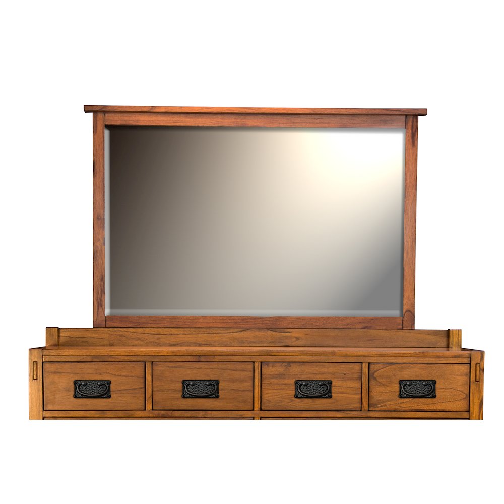 Mission Hill Dresser & Mirror, Harvest. Picture 2