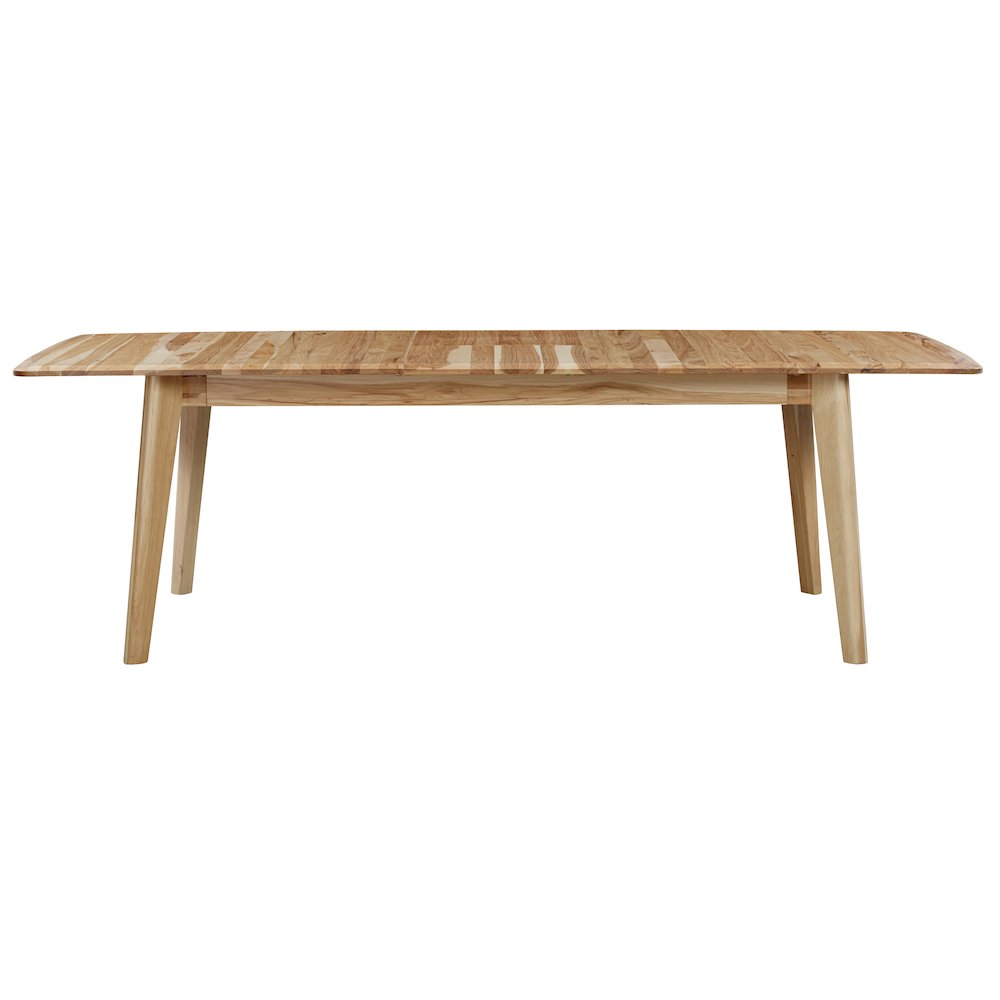 Esmond Leg Table with (1) 18"  Butterfly Leaf, Natural. Picture 1