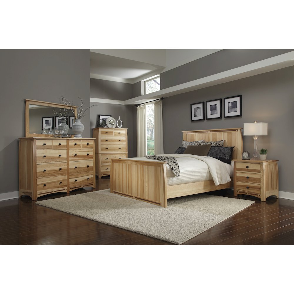 Adamstown Queen Panel Bed, Natural. Picture 6