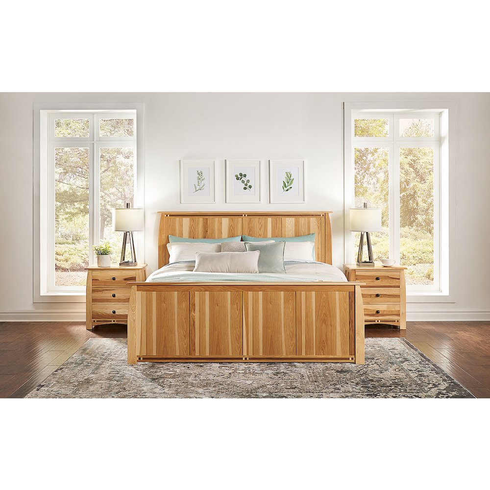 Adamstown Queen Storage Bed, Natural. Picture 4