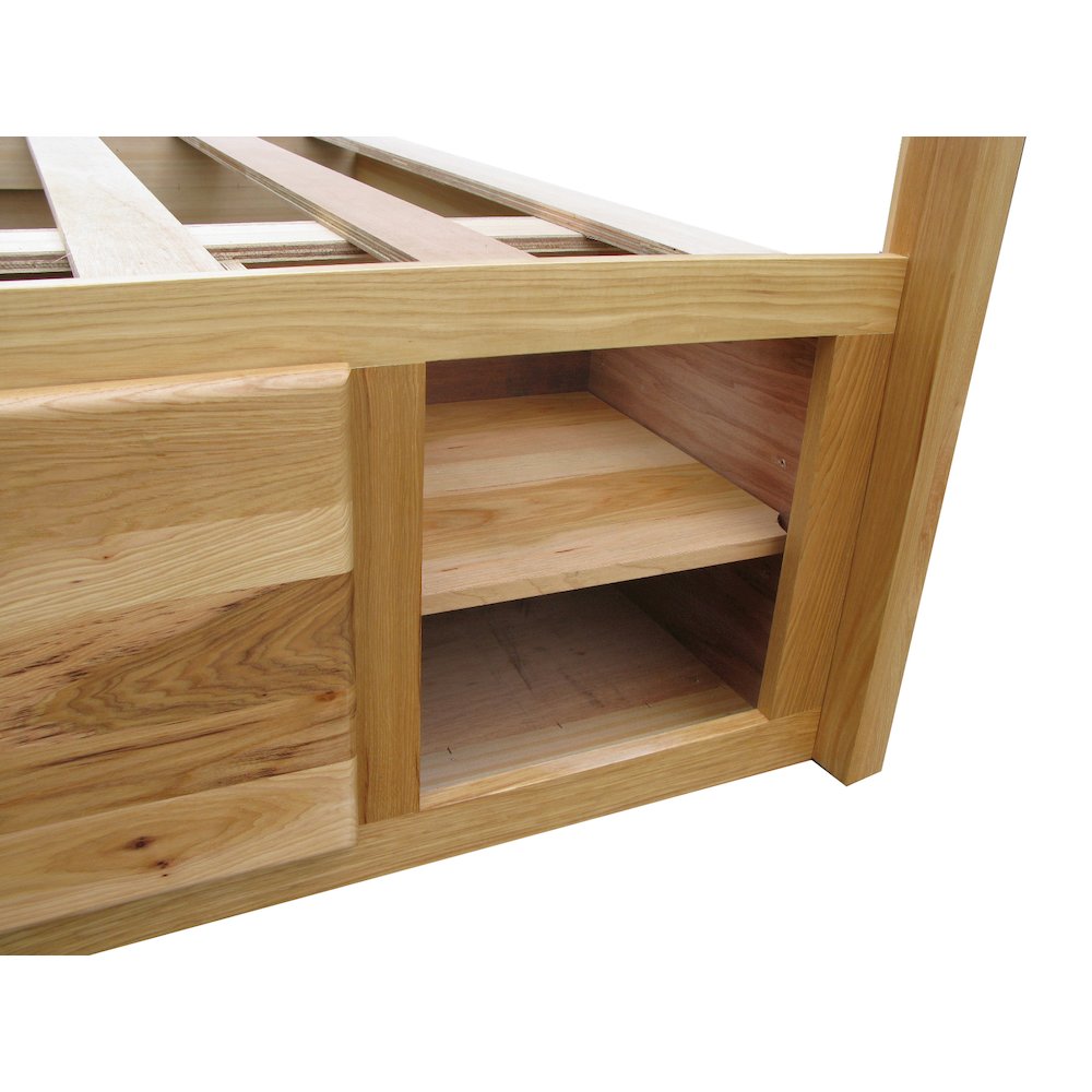 Adamstown Queen Storage Bed, Natural. Picture 2