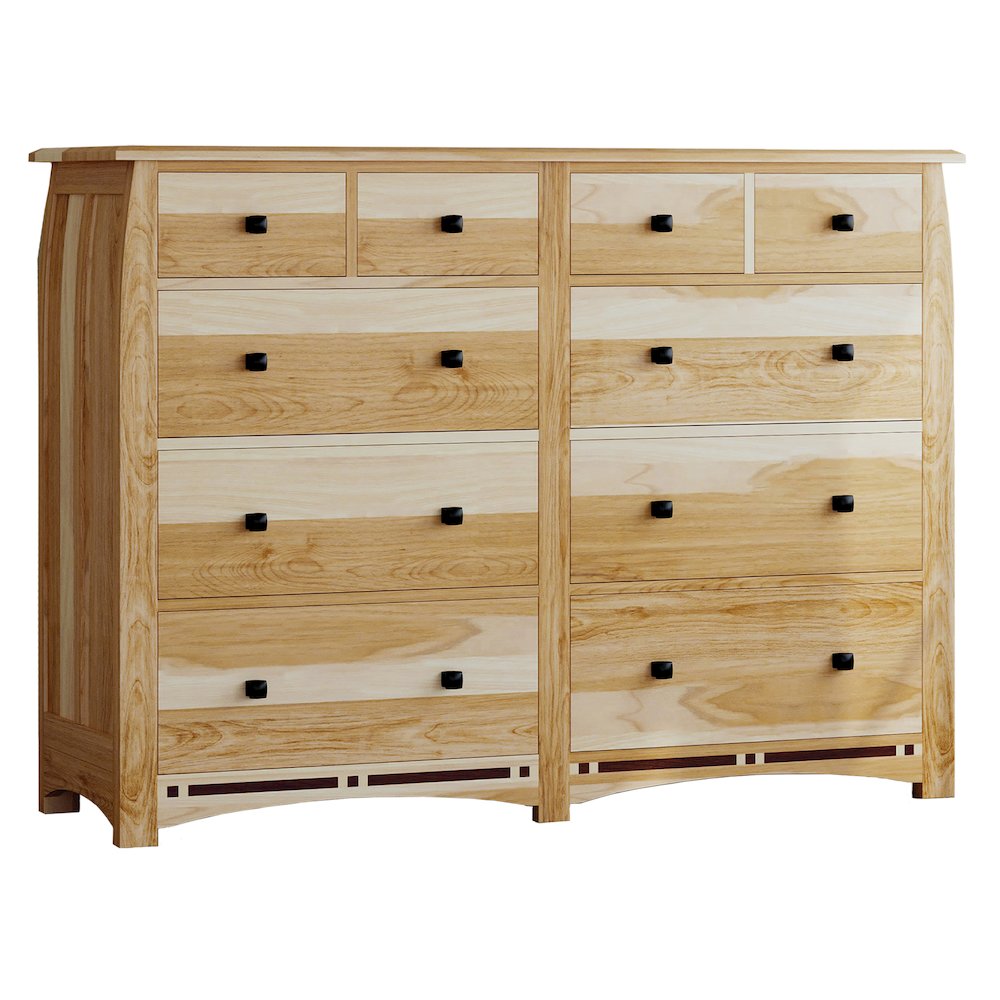 Adamstown Dresser & Mirror, Natural. Picture 1