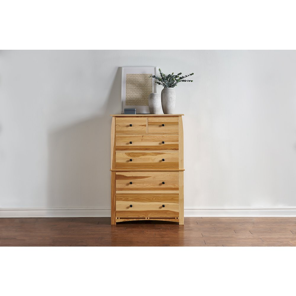 Adamstown 6 Drawer Chest, Natural. Picture 6