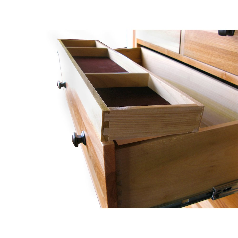 Adamstown 6 Drawer Chest, Natural. Picture 3