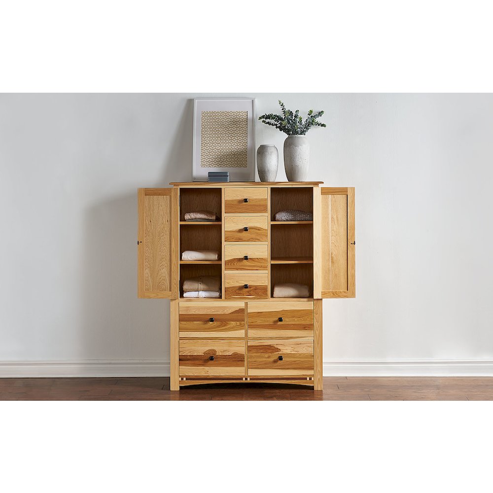 Adamstown Double Door Chest, Natural. Picture 4