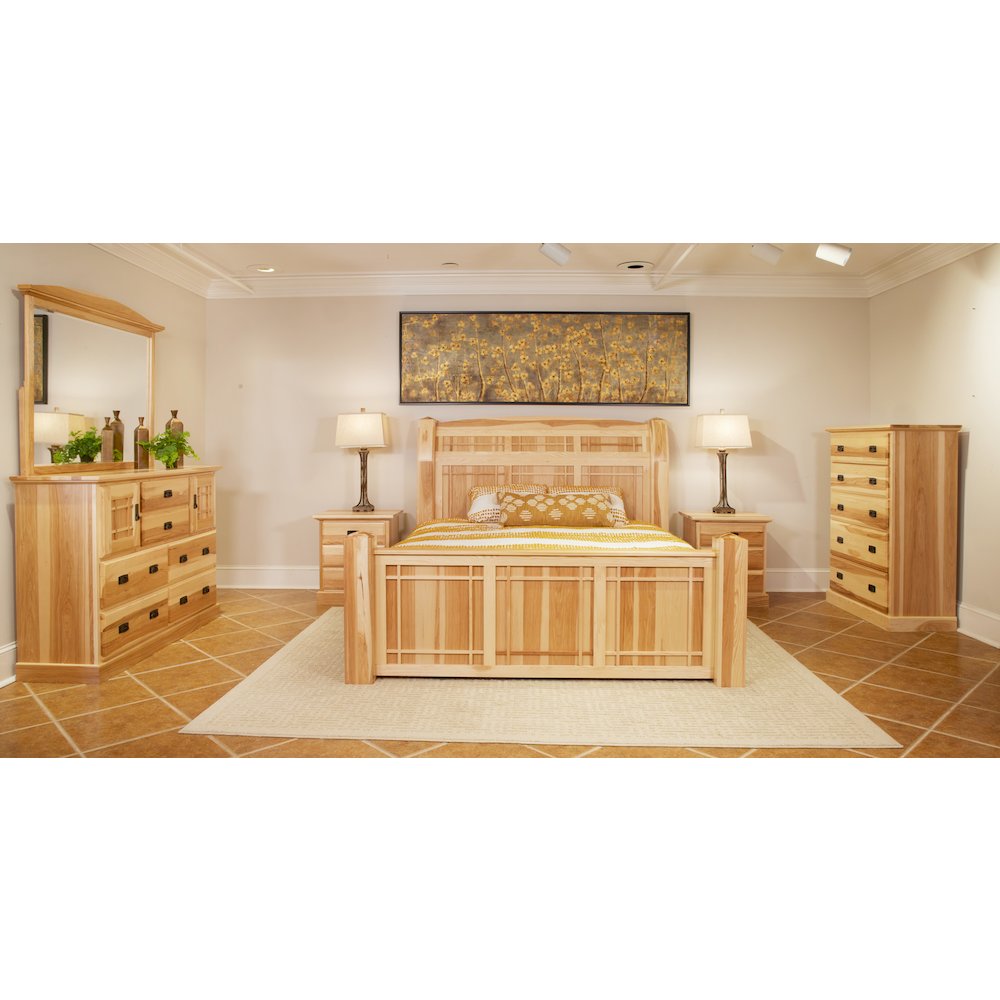 Amish Highlands King Storage Bed, Natural. Picture 12