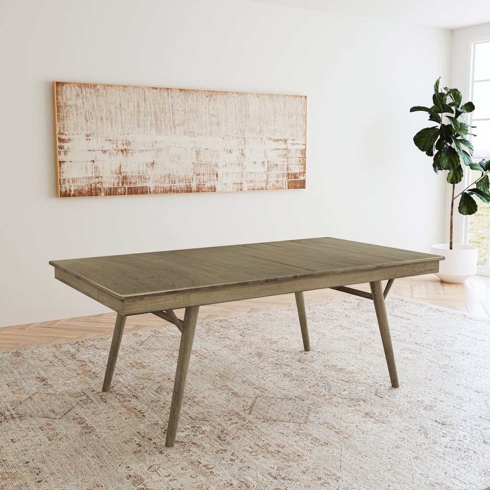 Barbossa Leg Dining Table, Dark Caramel. Picture 9