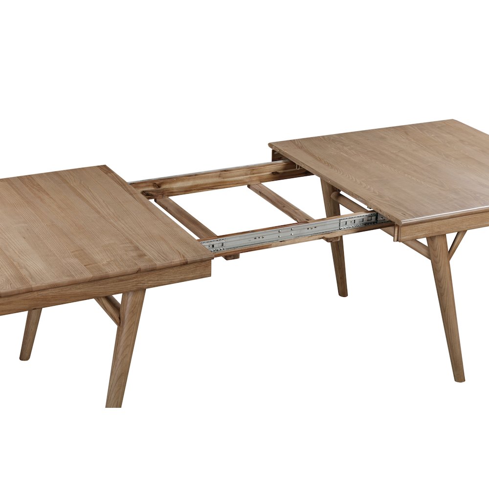 Barbossa Leg Dining Table, Dark Caramel. Picture 7