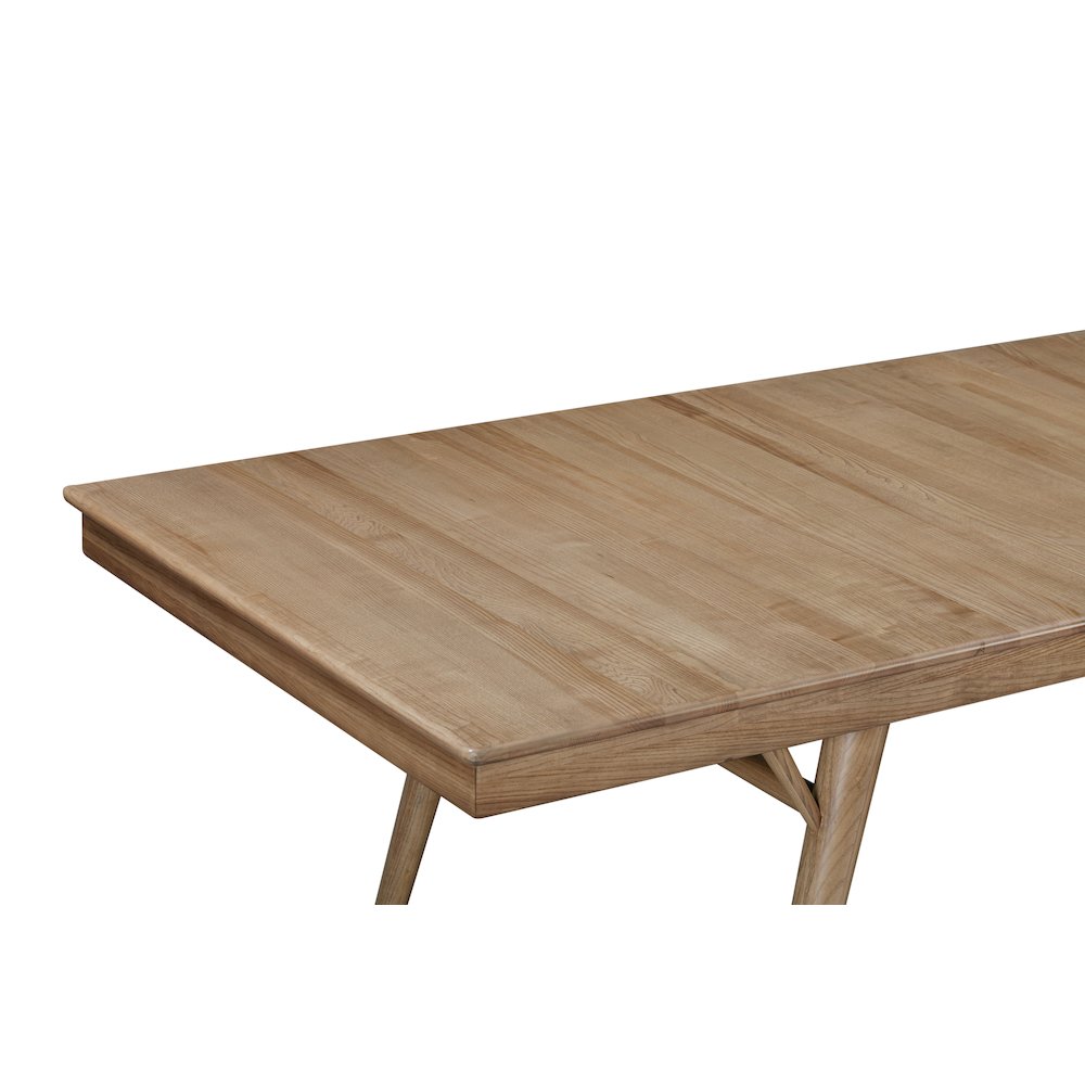 Barbossa Leg Dining Table, Dark Caramel. Picture 8