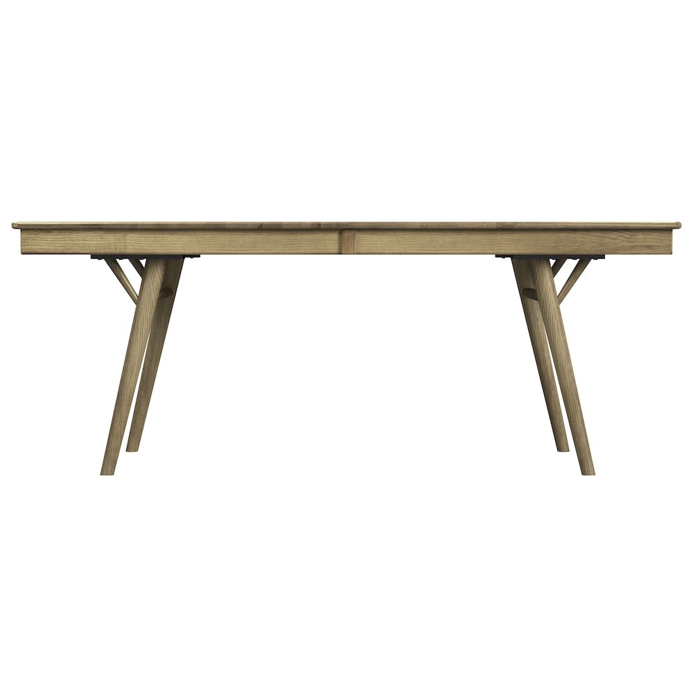 Barbossa Leg Dining Table, Dark Caramel. Picture 6