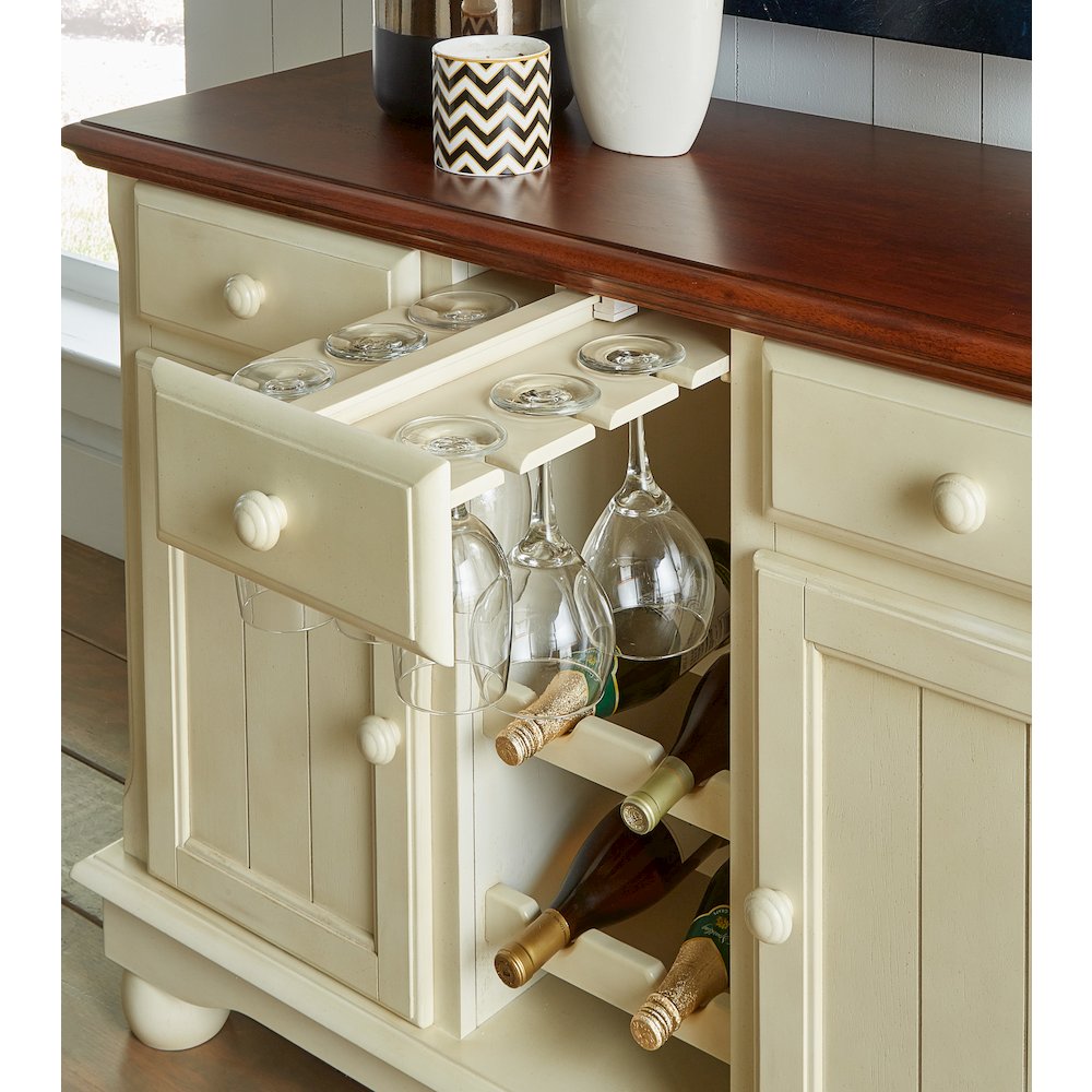 British Isles Server, Merlot-Buttermilk Finish. Picture 2