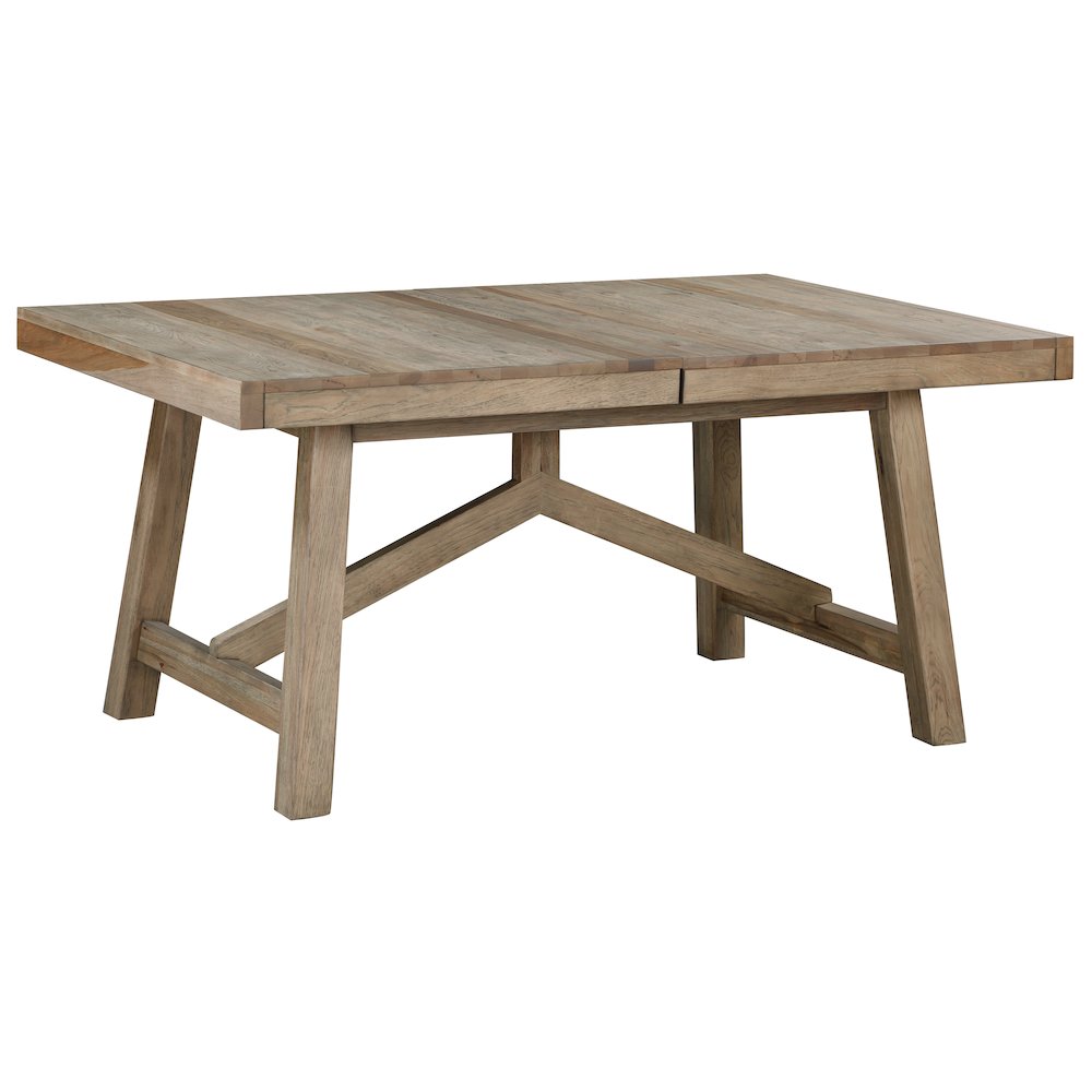 Casual Loft (68" - 100.25")  Trestle Table, Roasted Hazelnut. Picture 7