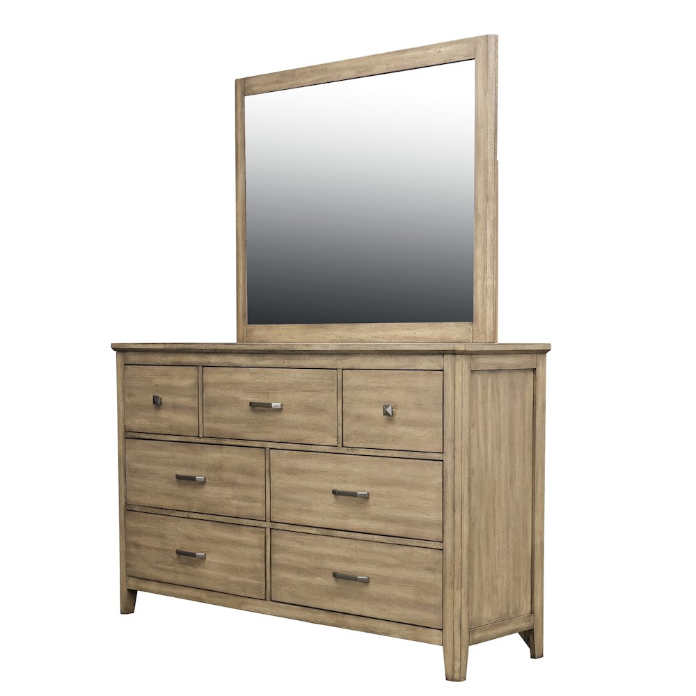 Geo Heights Dresser, Butterscotch. Picture 7