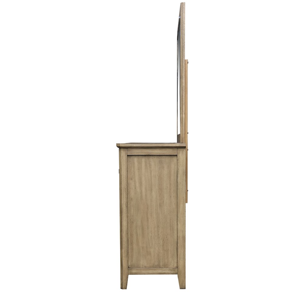 Geo Heights Dresser, Butterscotch. Picture 4